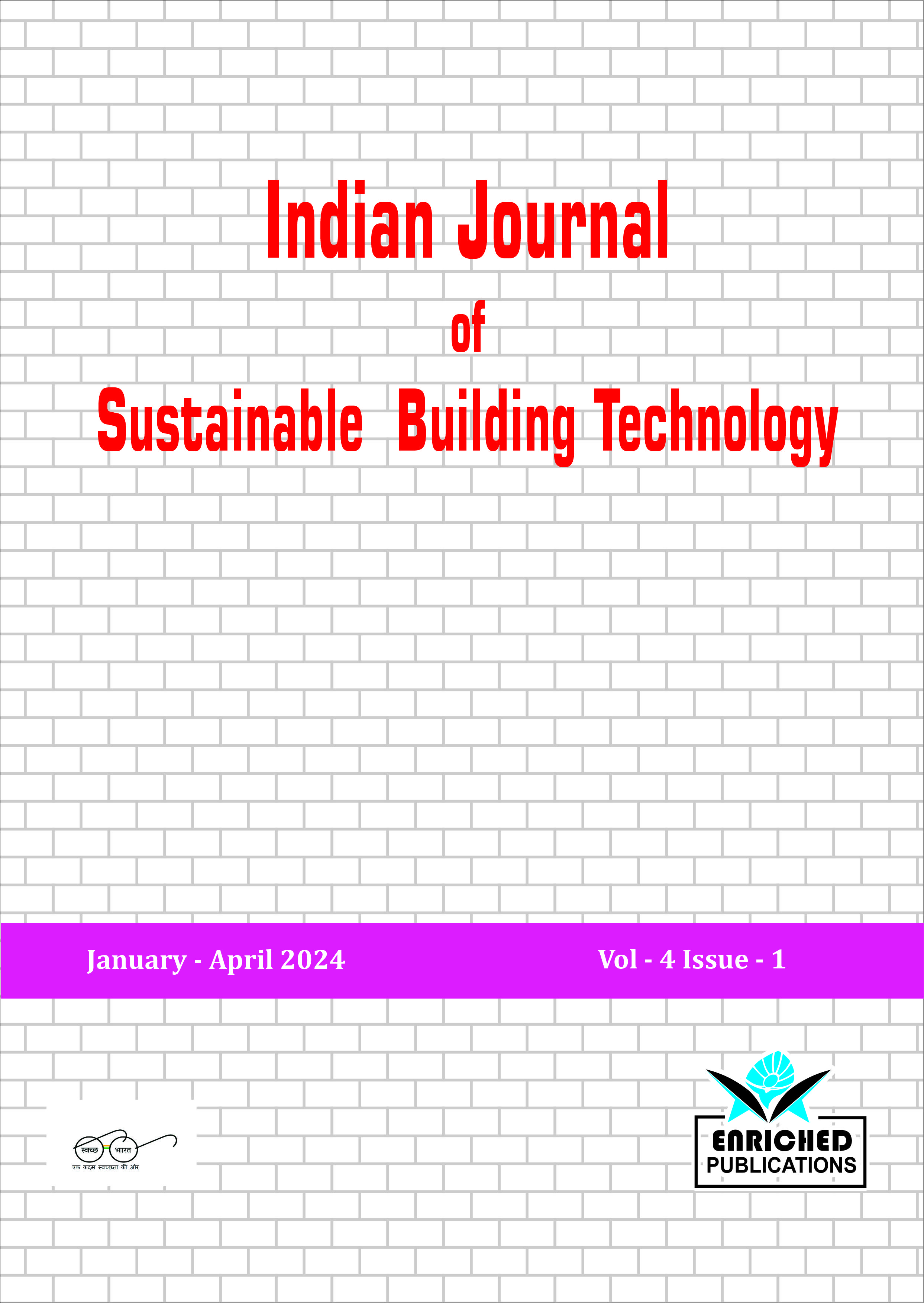 Indian Journal of Sustainable Building Technology